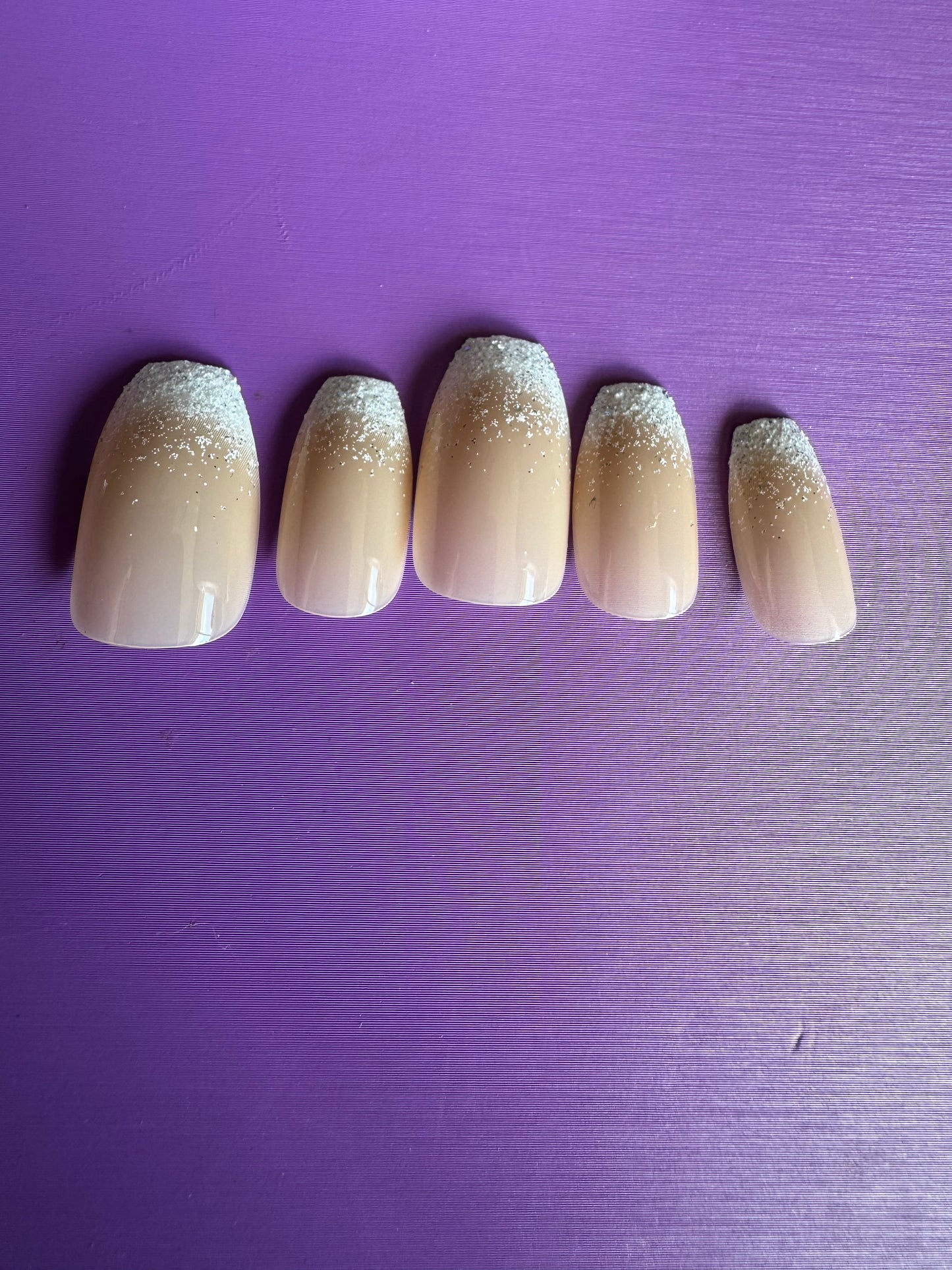 Press On Nails: Short Coffin French