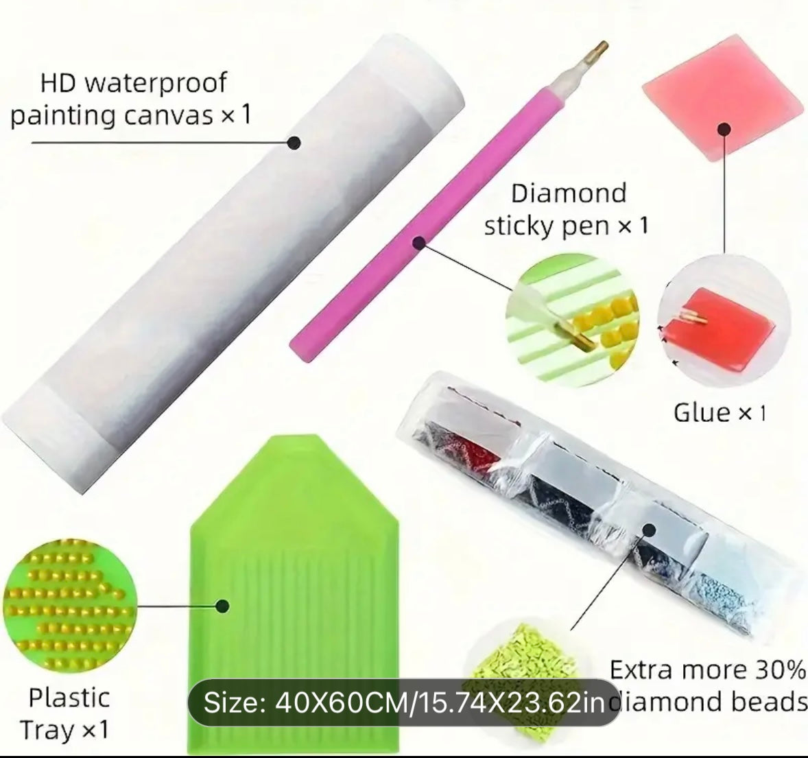 True Crime Junkie  - Tarot / Loteria Style Diamond Painting