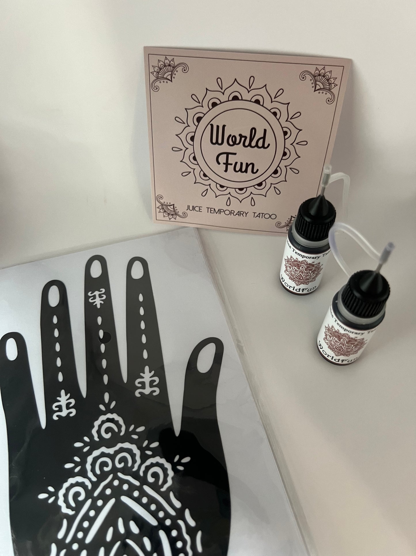 Temporary Henna Tattoo Kit