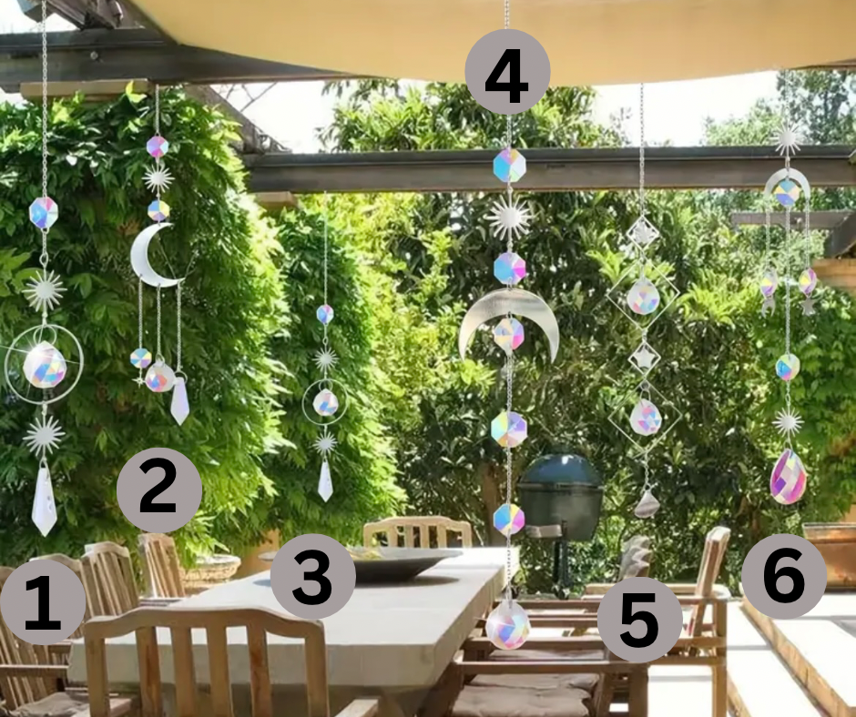 Celestial Crystal Suncatchers