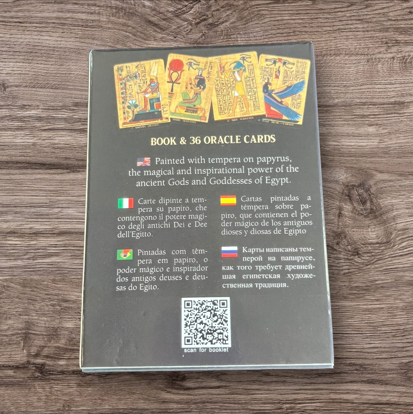 Egyptian Gods Oracle Cards