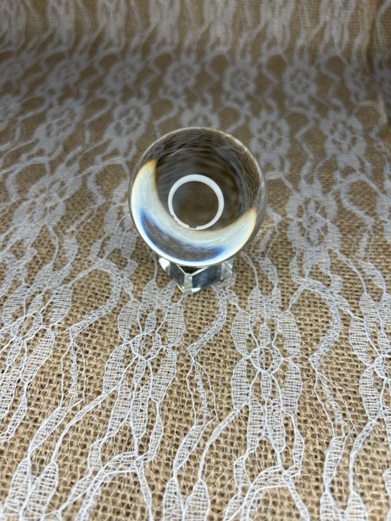 50mm Clear Gazing Crystal Ball with Stand