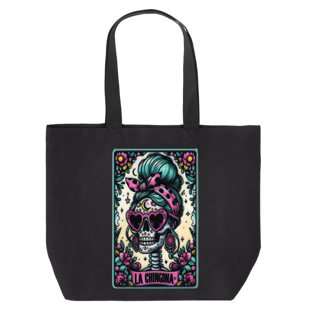 Tarot / Loteria Style Tote Bag : La Chingona