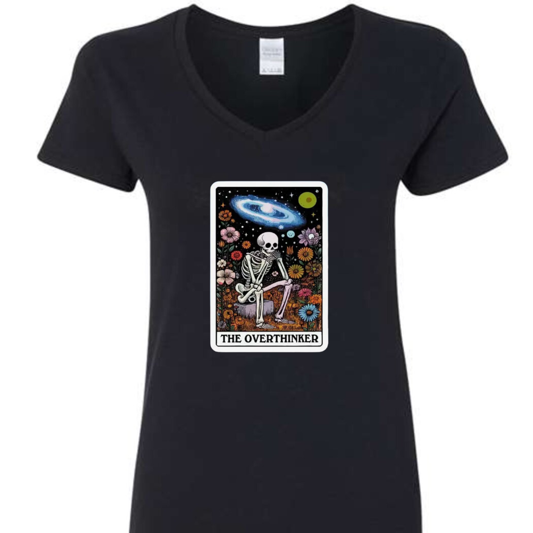 Tarot / Loteria Style T-shirt : The Overthinker