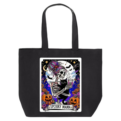 Tarot / Loteria Style Tote Bag : Spooky Mama