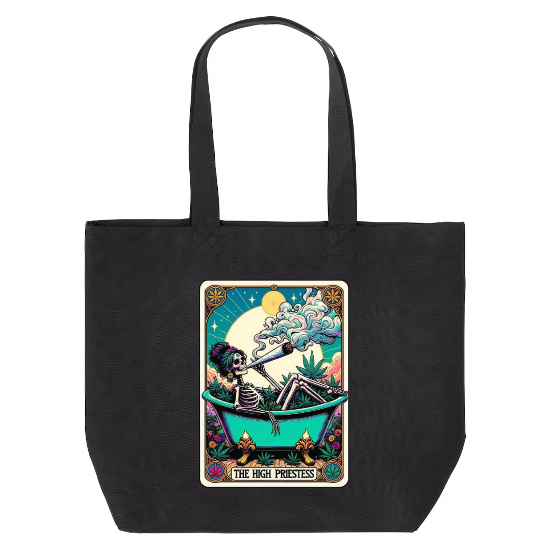 Tarot / Loteria Style Tote Bag : The Stoner