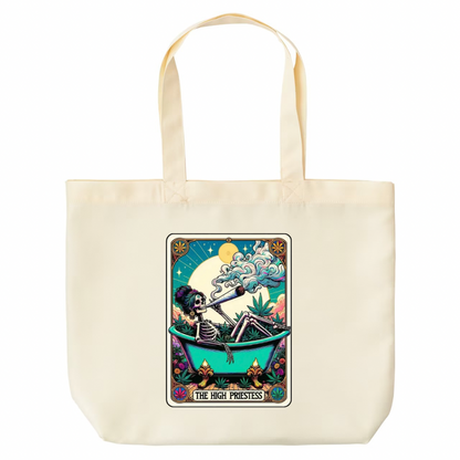 Tarot / Loteria Style Tote Bag : The High Priestess