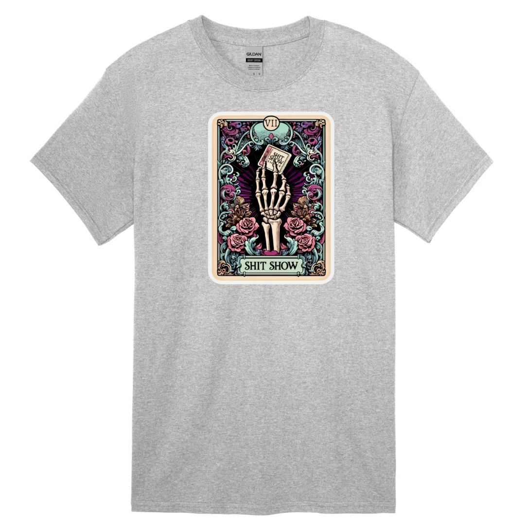 Tarot / Loteria Style T-shirt : Shit Show