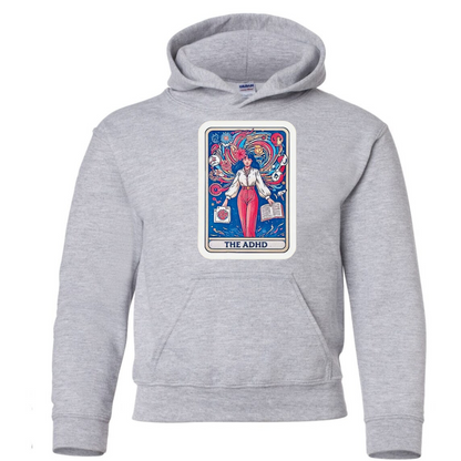 Tarot / Loteria Style Hoodie : The ADHD