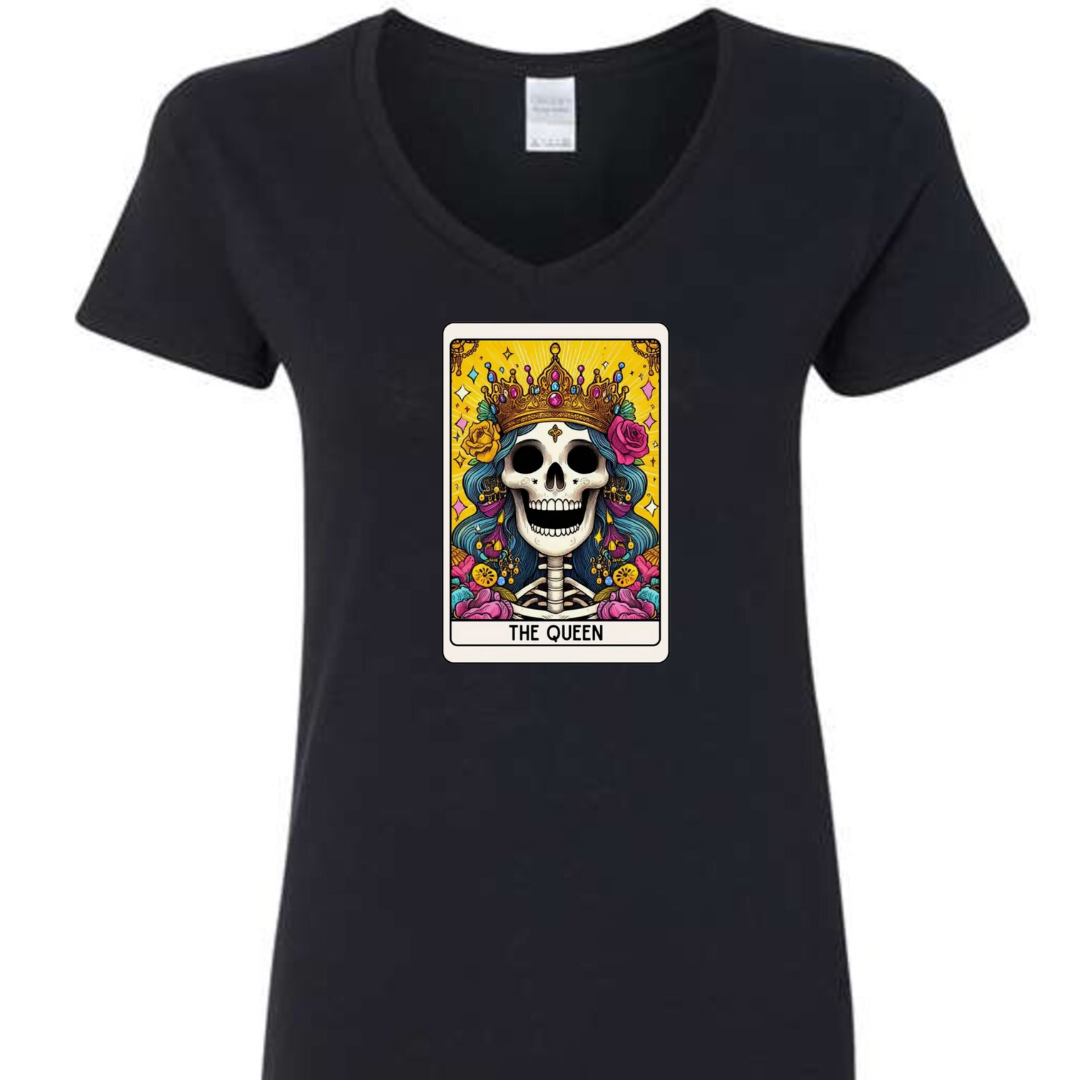 Tarot / Loteria Style T-shirt : The Queen