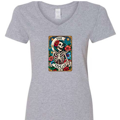 Tarot / Loteria Style T-shirt : The IDGAF