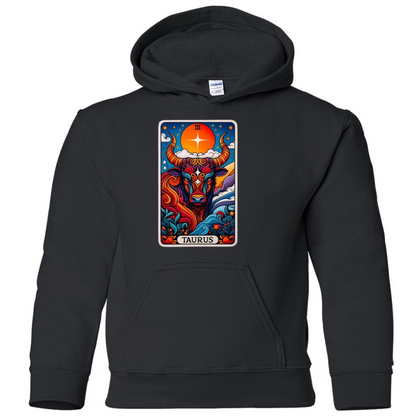 Zodiac Tarot Style Hoodie : Taurus