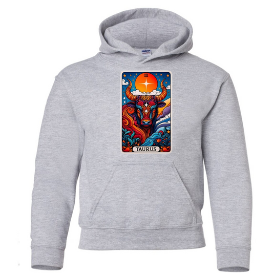 Zodiac Tarot Style Hoodie : Taurus