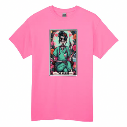 Tarot / Loteria Style T-shirt : The Nurse