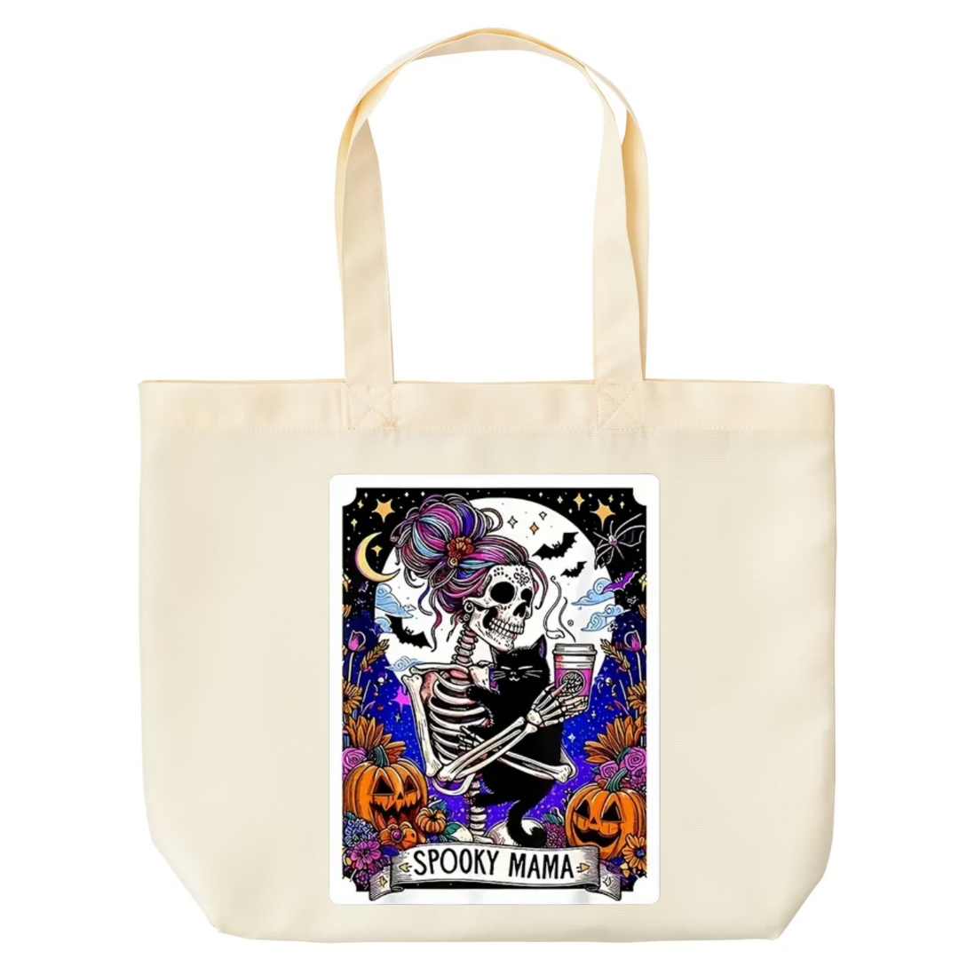 Tarot / Loteria Style Tote Bag : Spooky Mama