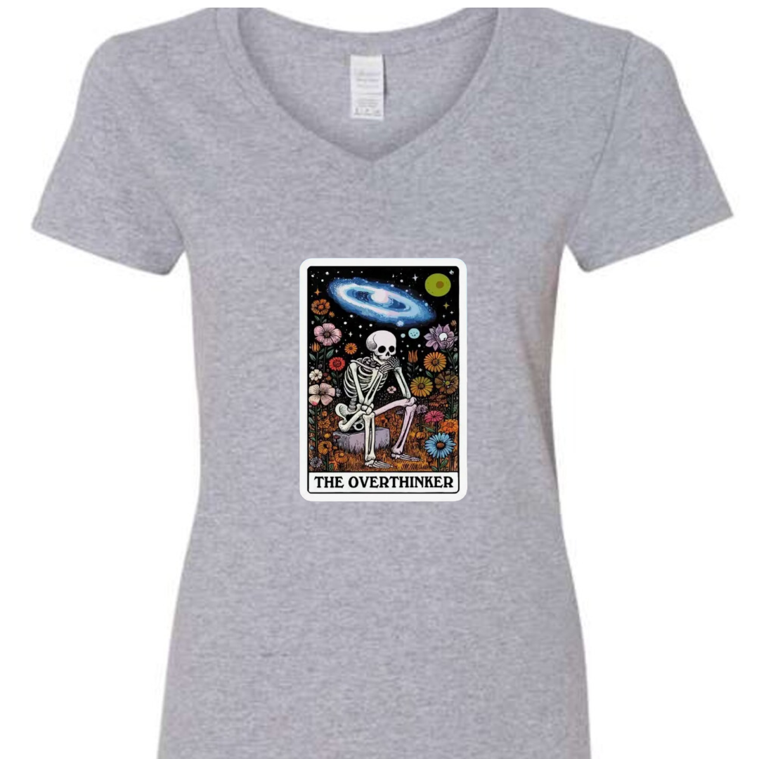 Tarot / Loteria Style T-shirt : The Overthinker