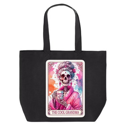 Tarot / Loteria Style Tote Bag : The Cool Grandma