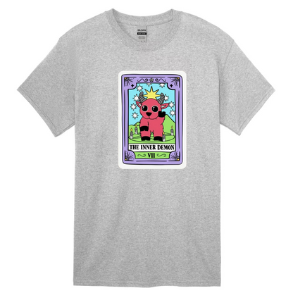 Tarot / Loteria Style T-shirt : The Inner Demon