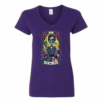 Tarot / Loteria Style T-shirt : The Nail Tech