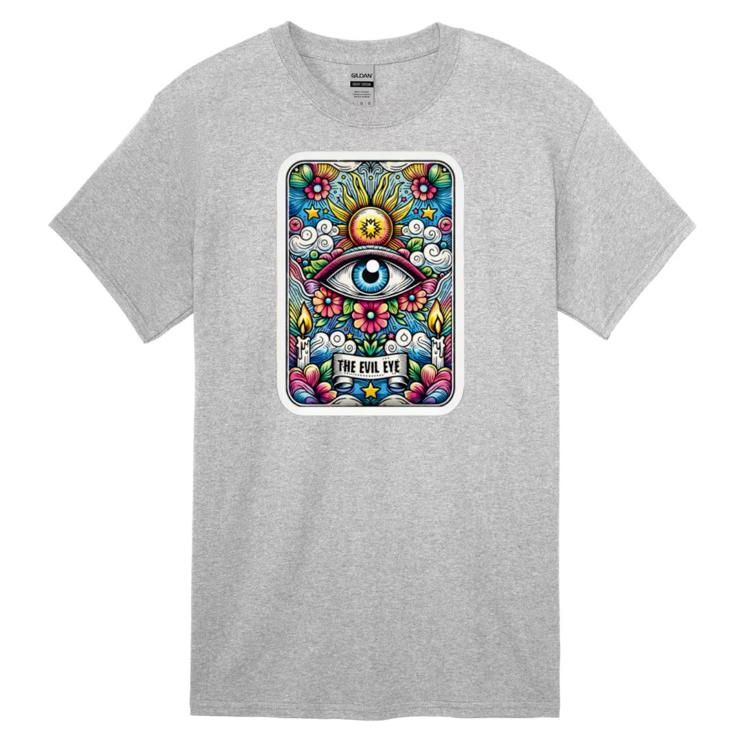 Tarot / Loteria Style T-shirt : The Evil Eye