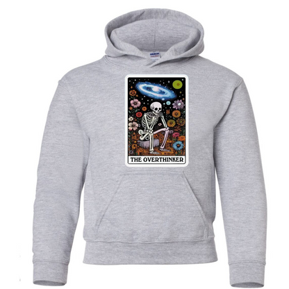 Tarot / Loteria Style Hoodie : The Overthinker