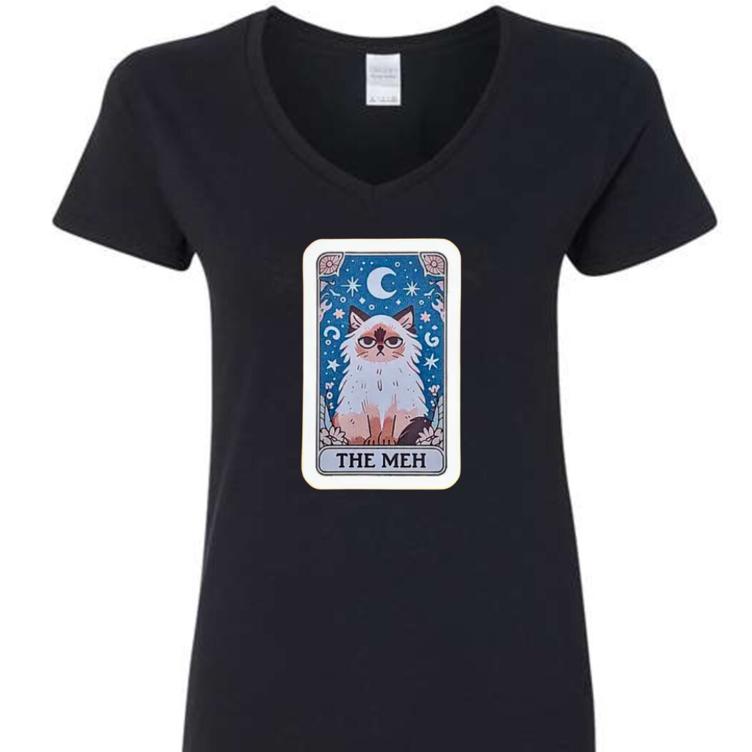 Tarot / Loteria Style T-shirt : The Meh