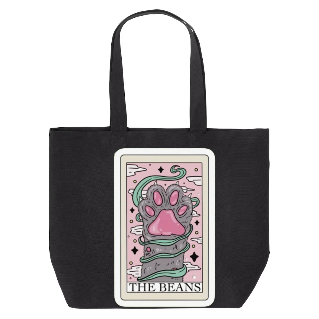 Tarot / Loteria Style Tote Bag : The Beans