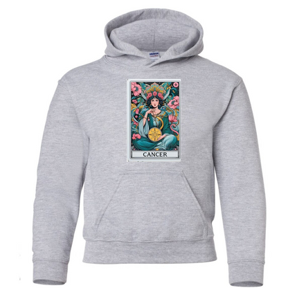 Zodiac Tarot Style Hoodie : Cancer