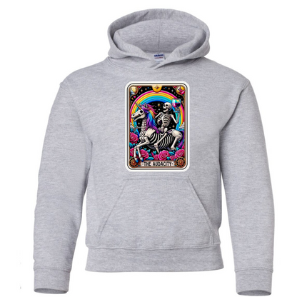 Tarot / Loteria Style Hoodie : The Audacity