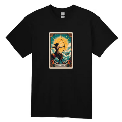 Zodiac Tarot  Style T-shirt : Sagittarius