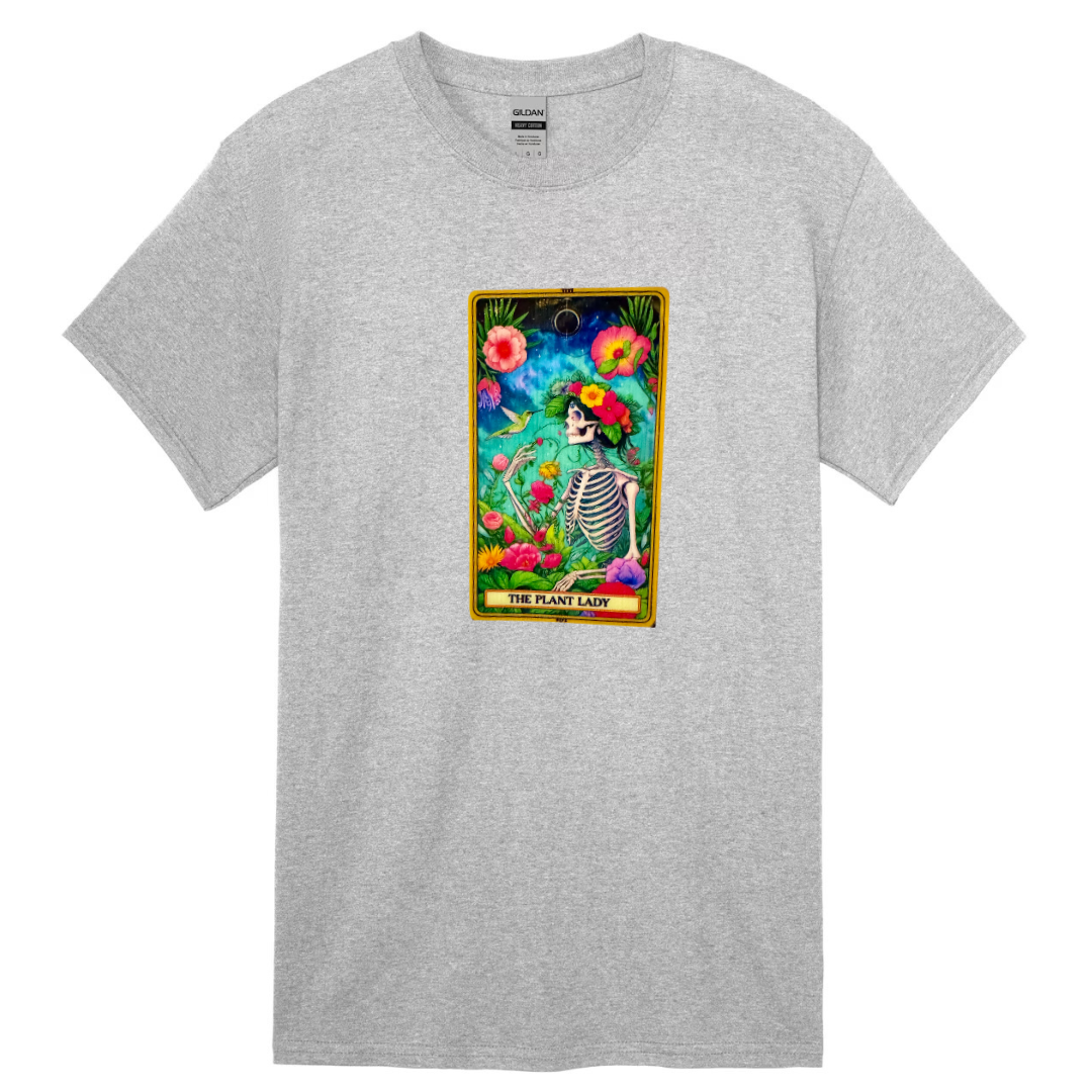 Tarot / Loteria Style T-shirt : The Plant Lady