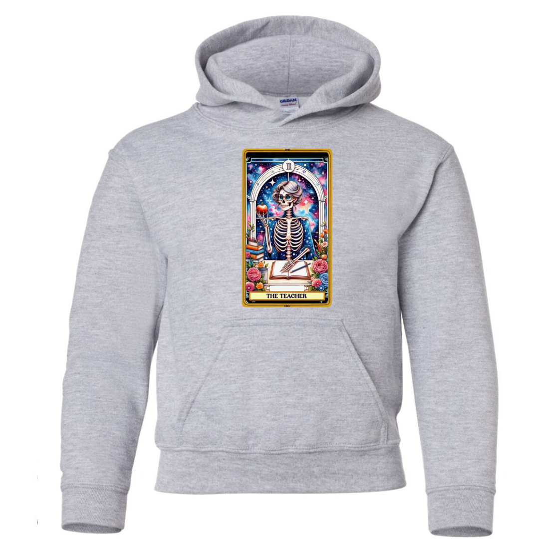 Tarot / Loteria Style Hoodie : The Teacher (v2)