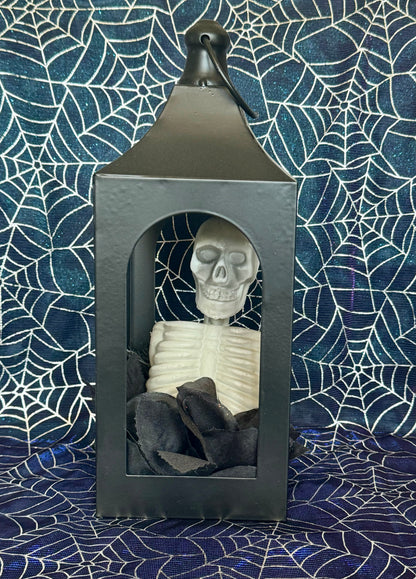 Spooky Skeleton Lantern