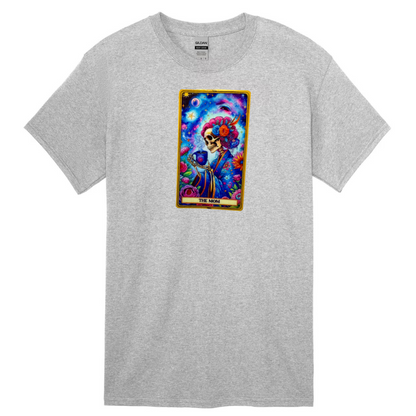 Tarot / Loteria Style T-shirt : The Mom (coffee)