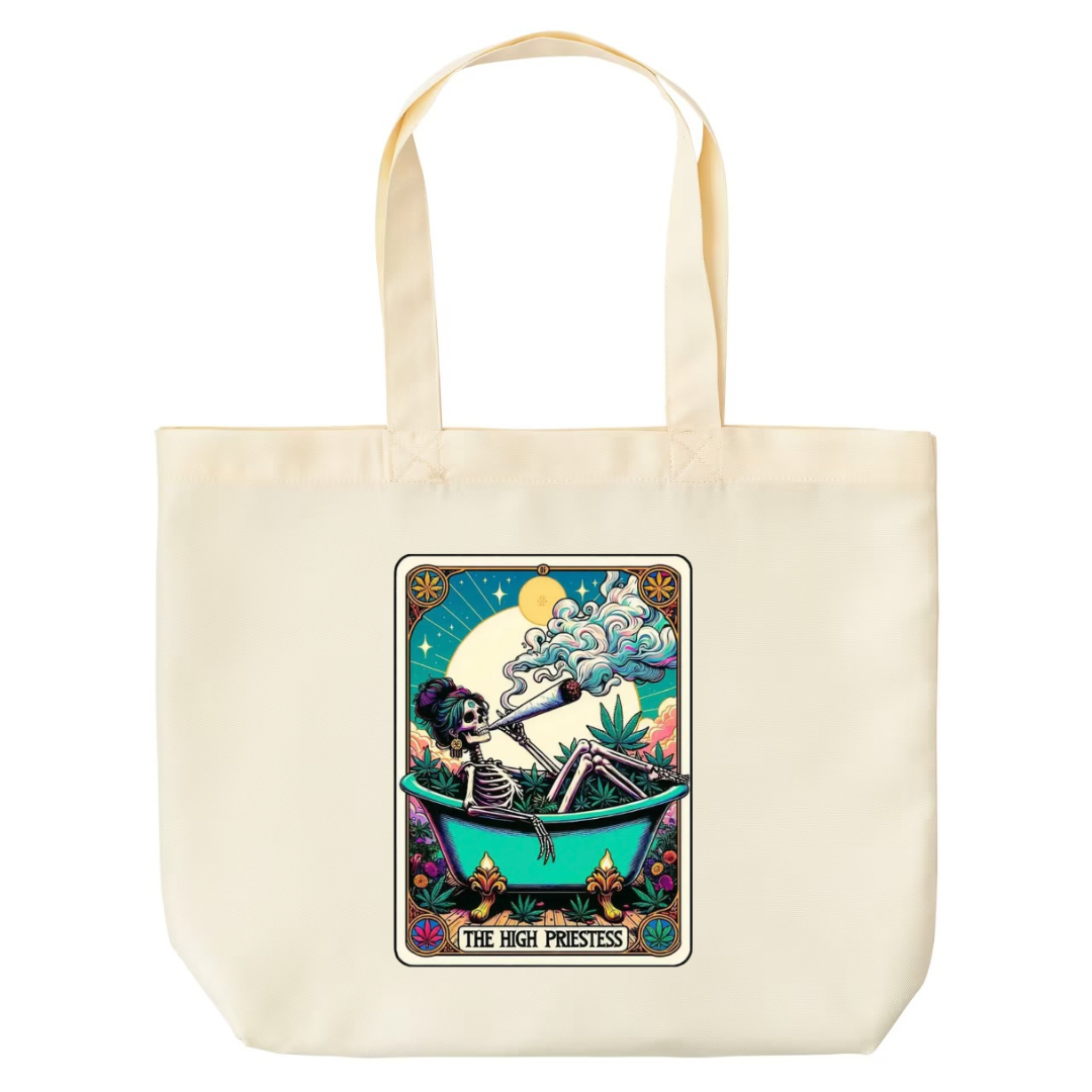 Tarot / Loteria Style Tote Bag : The Stoner