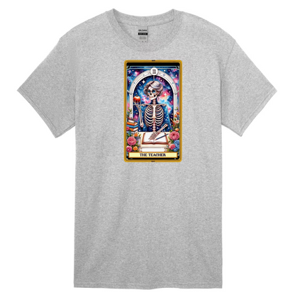 Tarot / Loteria Style T-shirt : The Teacher (v2)