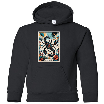 Zodiac Tarot Style Hoodie : Scorpio