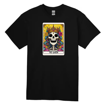 Tarot / Loteria Style T-shirt : The Queen