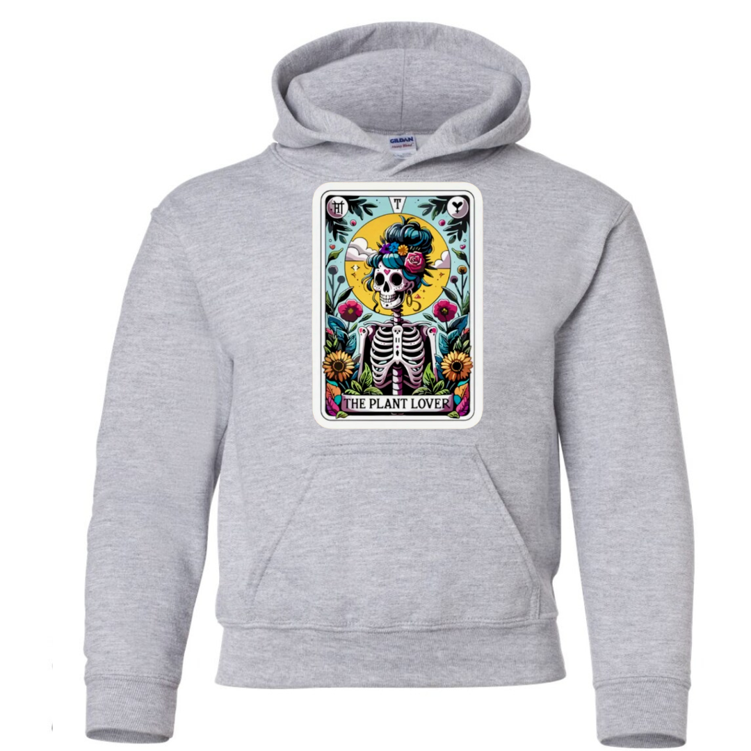 Tarot / Loteria Style Hoodie : The Plant Lover