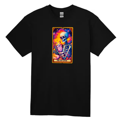 Tarot / Loteria Style T-shirt : The Cat Lover