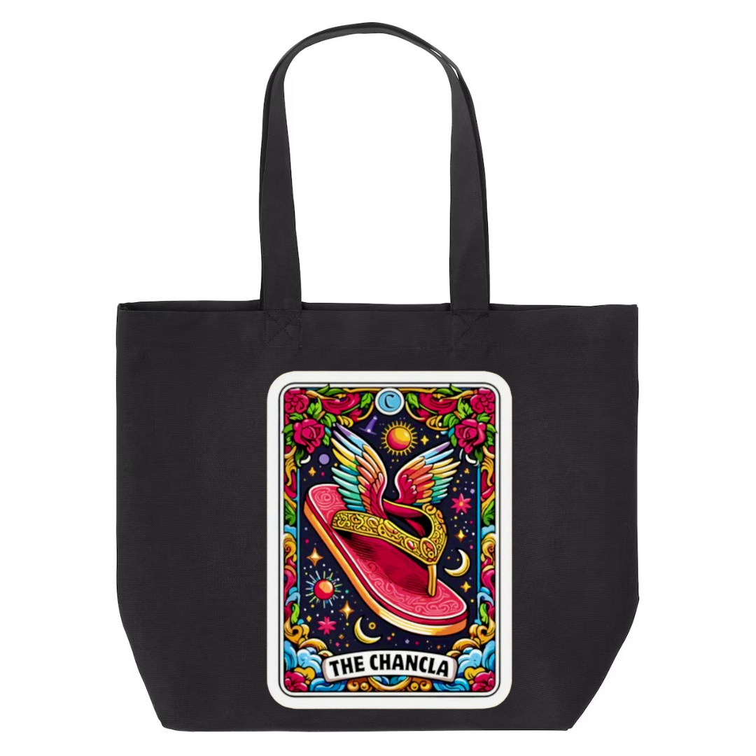 Tarot / Loteria Style Tote Bag : The Chancla