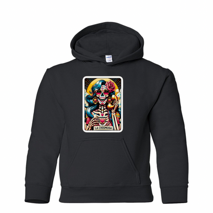 Tarot / Loteria Style Hoodie : La Chismosa