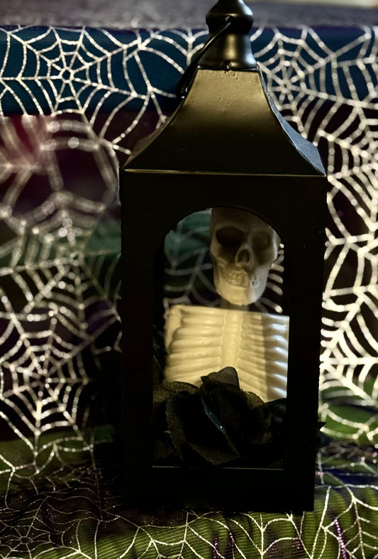 Spooky Skeleton Lantern