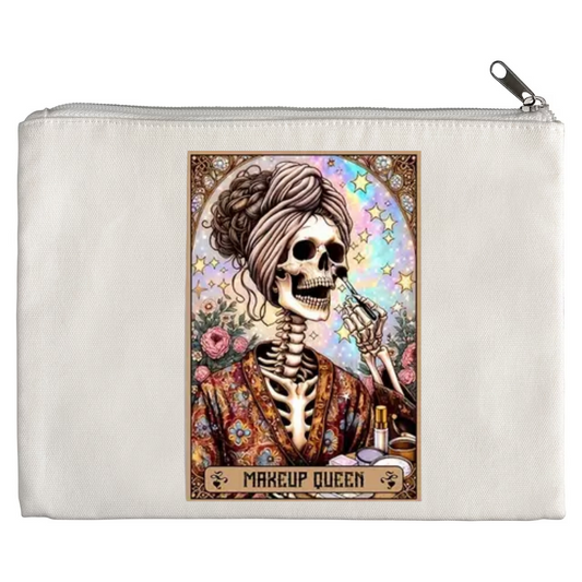 Tarot / Loteria Style Makeup Bag: The Makeup Queen