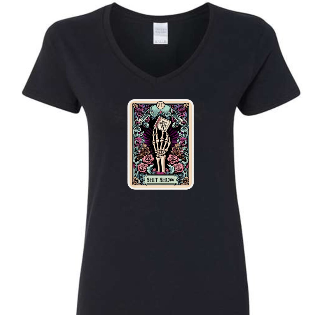 Tarot / Loteria Style T-shirt : Shit Show