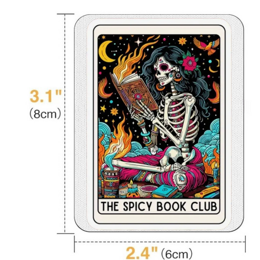 The Spicy Book Club Magnet