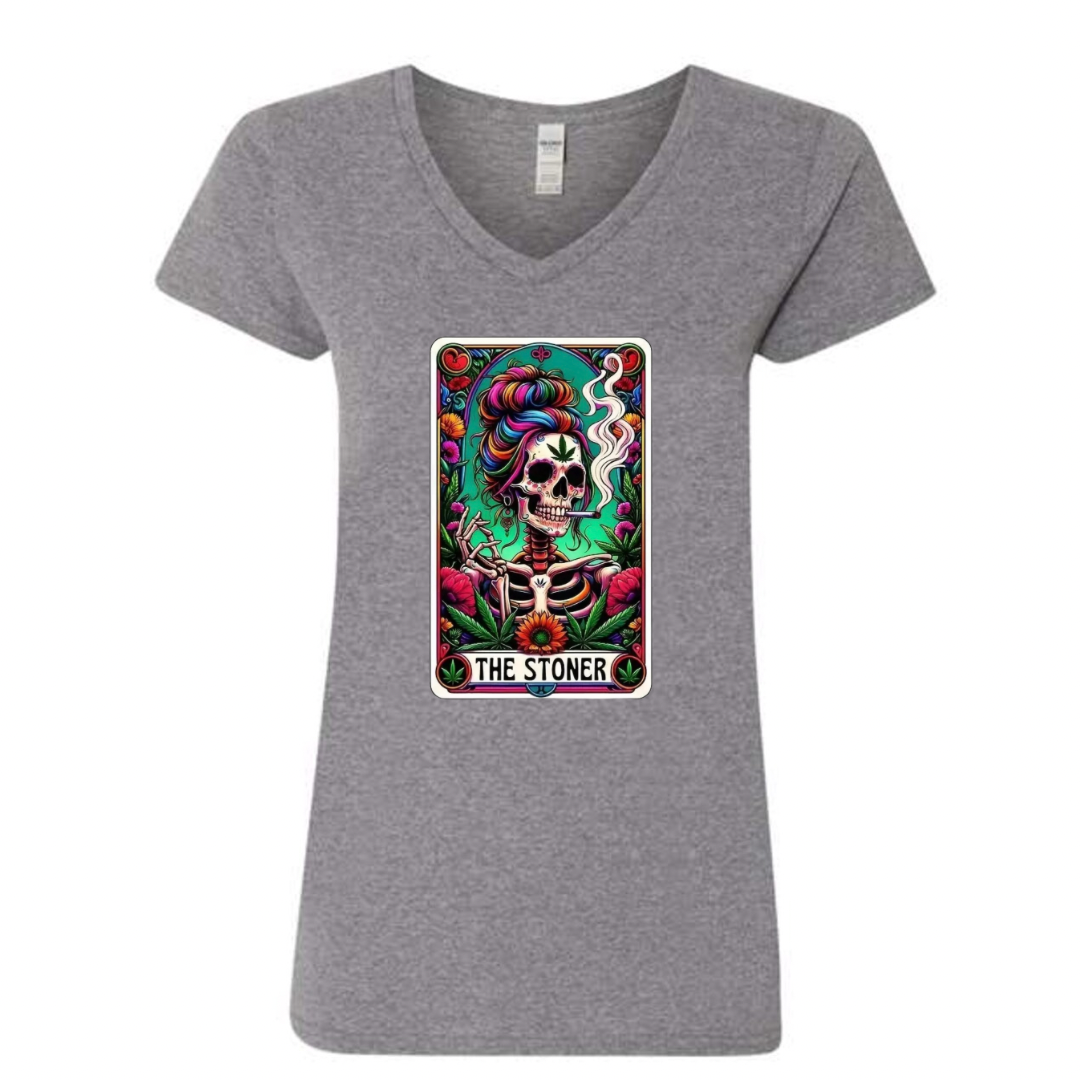 Tarot / Loteria Style T-shirt : The Stoner