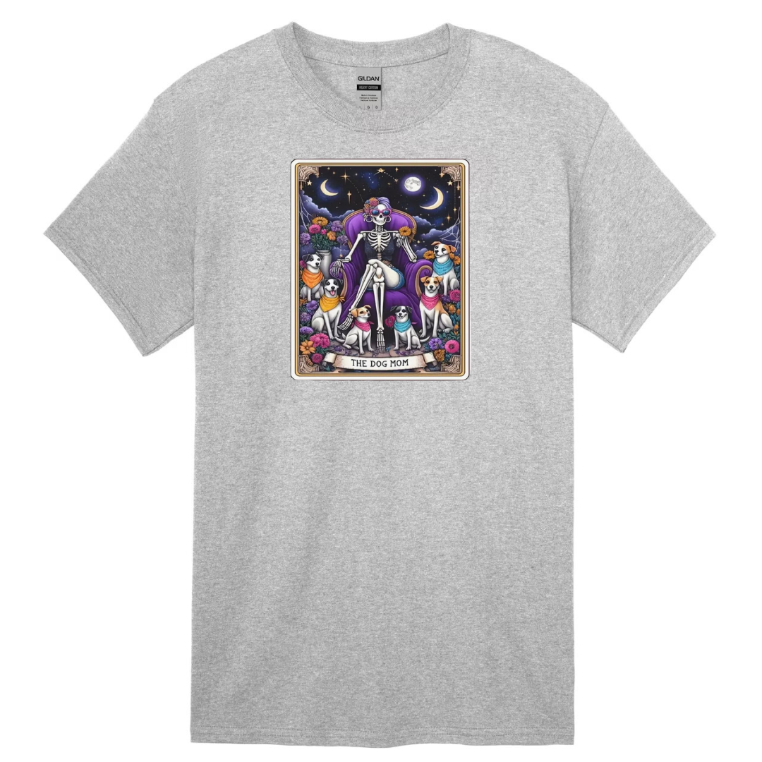 Tarot / Loteria Style T-shirt : The Dog Mom