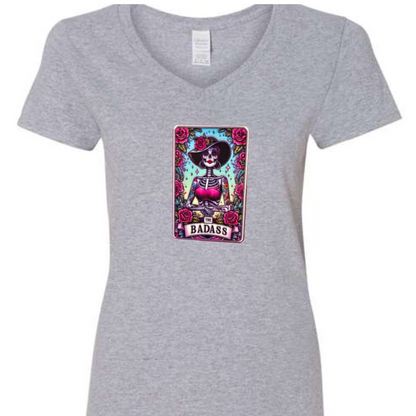 Tarot / Loteria Style T-shirt : The Badass