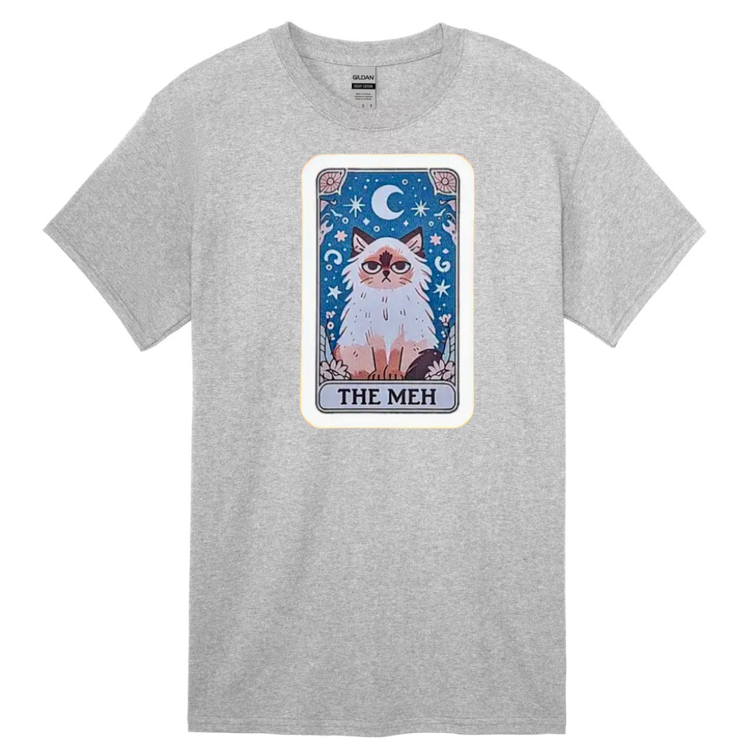 Tarot / Loteria Style T-shirt : The Meh